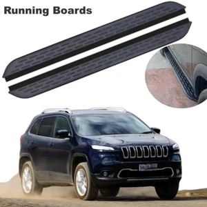 estriberas aptas para Jeep Cherokee KL 2014-2025 barras Nerf peldaños laterales 2 piezas - Imagen 1 de 10