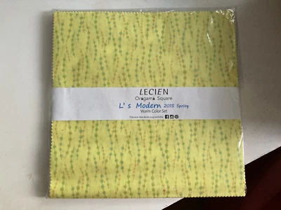 Lecien L's Modern 2015 Primavera Color Cálido Tela Capa Pastel 10" Cuadrados 42 piezas Foto 1 de 2