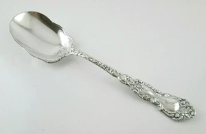 Gorham IMPERIAL CHRYSANTHEMUM Sterling Silver Serving Spoon 10 1/4" - Picture 1 of 10