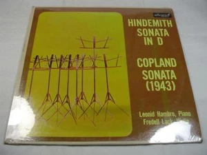Hindemith Sonata In D & Copland Sonata - Leonid Hambro - Sealed New - Picture 1 of 1