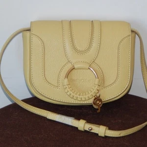 See By Chloe Hana Mini Russet Grün Leder Klappe Umhängetasche Authentisch Neu mit Etikett - Bild 1 von 12