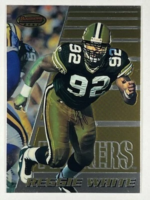 Reggie White 1996 Bowman's Best #134 Green Bay Packers - Image 1 of 2