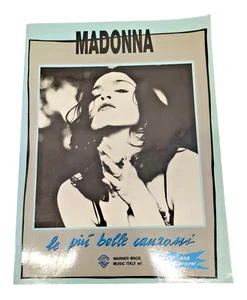 Madonna Raccolta Spartiti Le più belle Pianoforte Voce Accordi Linea Melodica - Foto 1 di 7