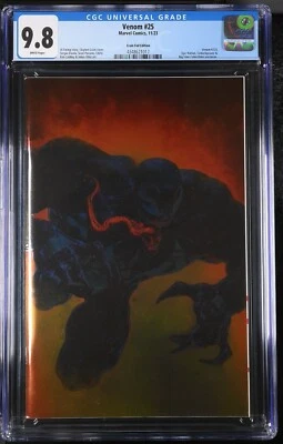 VENOM 25 CLAYTON CRAIN FOIL VARIANTE VIRGEN 2023 NYCC CGC 9.8 Foto 1 de 2