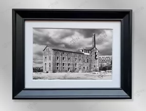 Brains Brewery, black & white photo - Framed - Picture 1 of 6