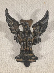 Vtg Eagle Door Knocker EMIG 1457 Detailed Cast Iron Architectural Hardware - Picture 1 of 3