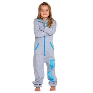 Lazzzy ® Metal Grey Kids Jumpsuit Onesie Overall - Bild 1 von 12