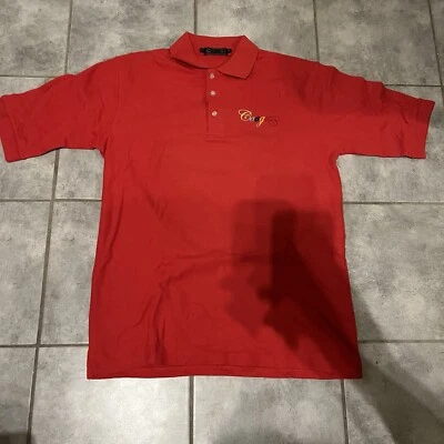 Polo Coogi Para Hombres Rojo Increíbles Colores Espalda Arte Gráfico Como Nuevo Talla XL Foto 1 de 4