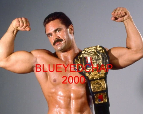 ФОТОГРАФИЯ РЕСТЛЕРА РИКА ГРУДА 8 X 10 WWF WCW NWA - Изображение 1 из 1