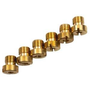 25x Hauptdüse 55-115 M6 Für Dellorto & Mikuni,Vergaser 6mm Hauptdüsen Satz - Picture 1 of 12