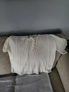 Pol Cream Softest Eyelash large Sweater Womens Casual - Picture 1 of 4