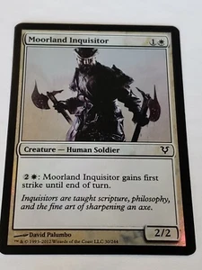 Moorland Inquuisitor Foil Avacyn Restored. Mtg card. Mint condition - Picture 1 of 2