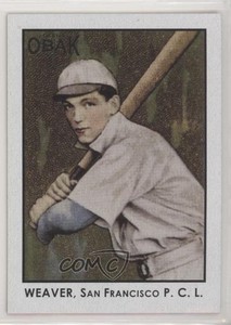 2010 TRISTAR Obak Black /50 Buck Weaver #118