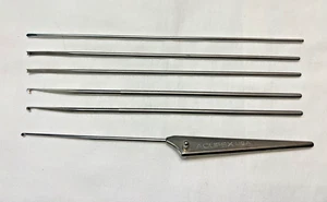 6er Set Acufex Arthroskopische Meniskusmesser Arthroskopie - Bild 1 von 5