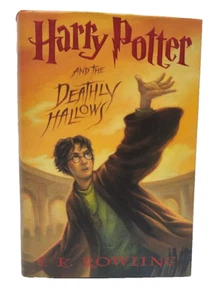 Harry Potter and The Deathly Hallows First Edition 1st Print Hardcover 2007 - Imagen 1 de 10