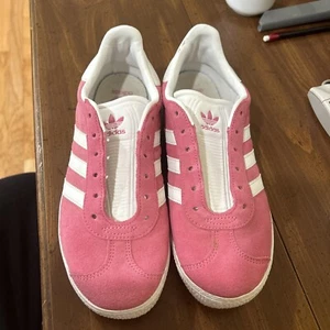 Adidas Gazelle J Athletic Sneakers Shoes Pink Women’s Size 6 - Picture 1 of 7