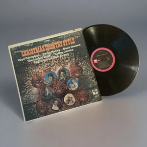 CHRISTMAS COUNTRY STYLE Vinyl LP CAPITOL  ROY ROGERS BUCK OWENS VG In Shrink - Picture 1 of 5