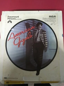 American Gigolo CED Video Disc Movie 9dR - Imagen 1 de 2