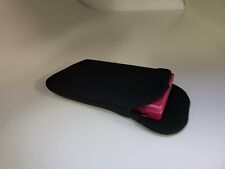 Flip Top Black Soft Padded Pouch Protective Sleeve Case for Nintendo DSi  #U15