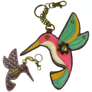 Llavero Chala Colibrí Pájaro Cartera Bolso de Cuero Llavero Dije Nuevo - Imagen 1 de 1