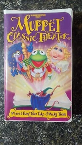 Muppet Classic Theater Fairy Tales Fables VHS 1994 Kermit Miss Piggy Gonzo - Picture 1 of 3