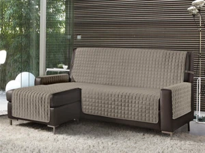 Copridivano con penisola destra sinistra 2 3 4 posti trapuntato antimacchia - Bild 1 von 119