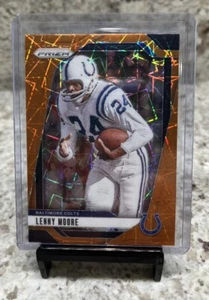 2024 Panini Prizm Orange Lazer #296 Lenny Moore - Picture 1 of 2