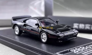 ZD HM 1:64 schwarz 288 GTO Racing Sports klassisches Modell Diecast Metallauto BN - Bild 1 von 10