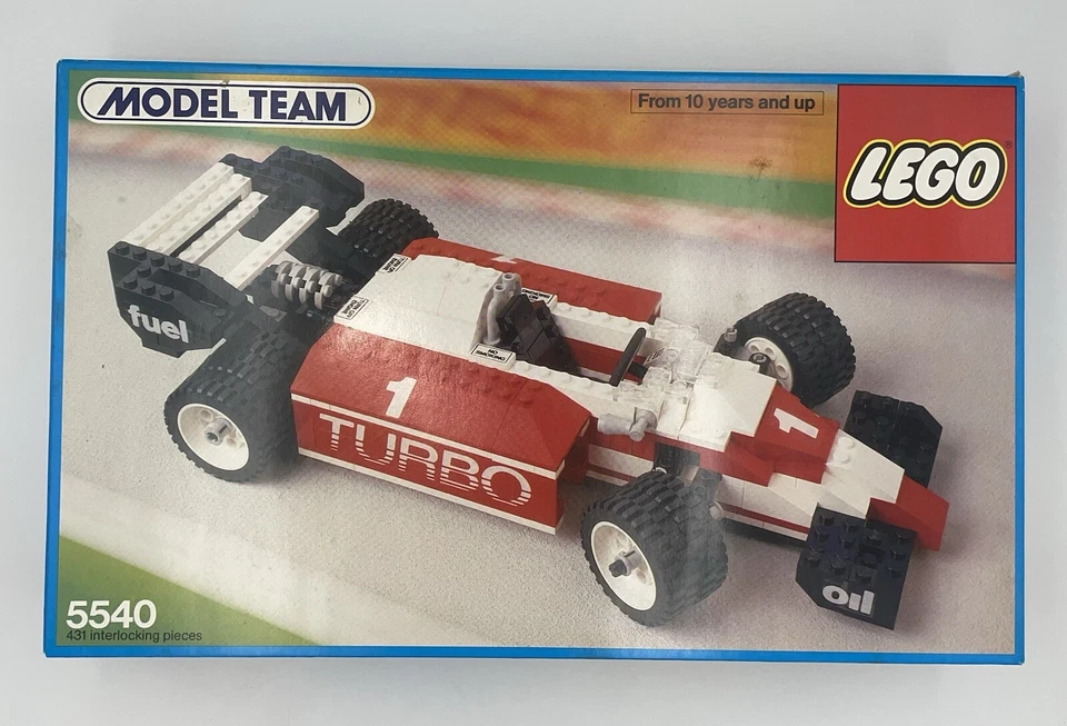 LEGO 5540 Model Team Formula 1 Racer Car New and Sealed from 1986 - Image 1 of 4