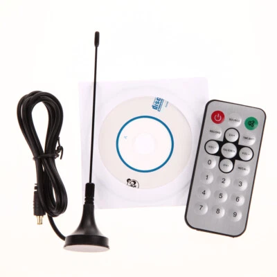 TV Stick USB2.0 Digital DVB-T SDR+DAB+FM TV Tuner Receiver Stick RTL2832U+FC0012 - Image 1 of 4