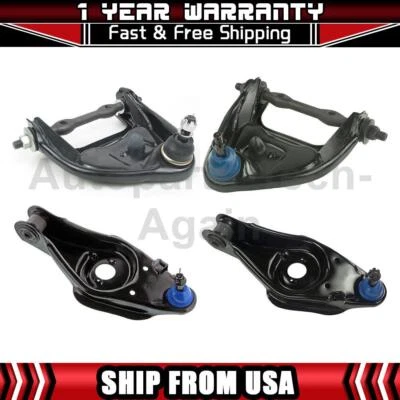 Conjunto de braço de controle dianteiro Mevotech 4 compatível com 1981-1994 Dodge B150 - Imagem 1 de 4