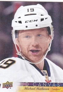 MICHAEL MATHESON 2017-18 17-18 UPPER DECK 1 CANVAS PARALLEL #C38 FLORIDA - Picture 1 of 1