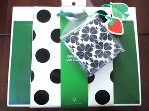 Neu mit Etikett Kate Spade New York Geschenktüte 3er Set mit Signatur Seidenpapier Geschenkanhänger - Bild 1 von 5