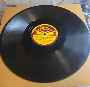 LITTLE JUNIOR PARKER DUKE RECORDS 164 BLUES 78 RPM E- CONDITION - Picture 1 of 2