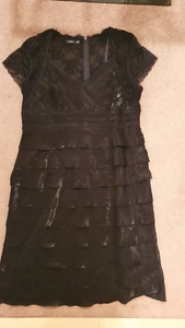 Eve Hunter size 20 black mid length events dress - Picture 1 of 18