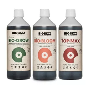 Biobizz Bio Grow Bloom Topmax Bundle Set - 250ml 500ml 1L - Picture 1 of 3