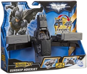 MATTEL THE DARK KNIGHT RISES QUICKTEK GUNSHIP HOOVERJET BATMAN *NEW* - Picture 1 of 3