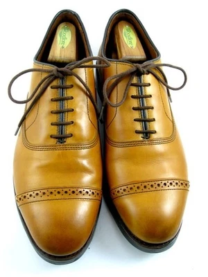 Allen Edmonds "FIFTH AVENUE" Leather Cap-Toe Oxfords 9.5 EEE Walnut  (619N) - Image 1 of 4
