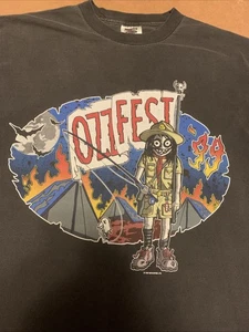 Ozzy Osbourne Ozzfest Tour T-Shirt Black Sabbath Original Retro 1999 - Picture 1 of 24
