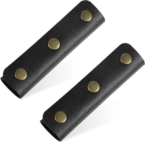 2 piezas envoltura de cuero PU, fundas suaves para monedero, monedero...  - Imagen 1 de 7