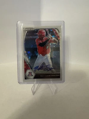 2021 Panini Prizm Draft Picks Matthew Fraizer Autographed 8/50 - Image 1 of 2