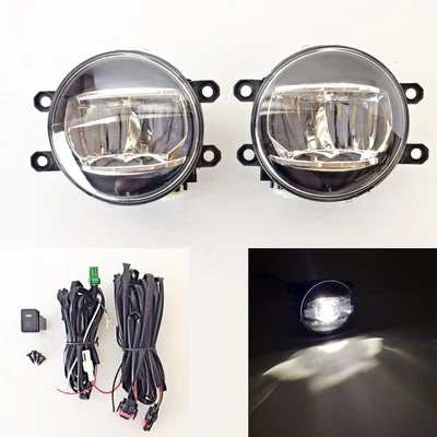 Fog Driving Light set Built-in LED with Wiring For 2006-2012 RAV4 RAV 4 LE XLE Foto 1 de 4