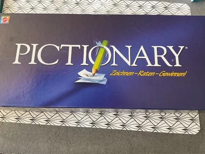 Mattel Pictionary Partyspiel Zeichen- und Ratespiel für Familie & Freunde - Bild 1 von 4