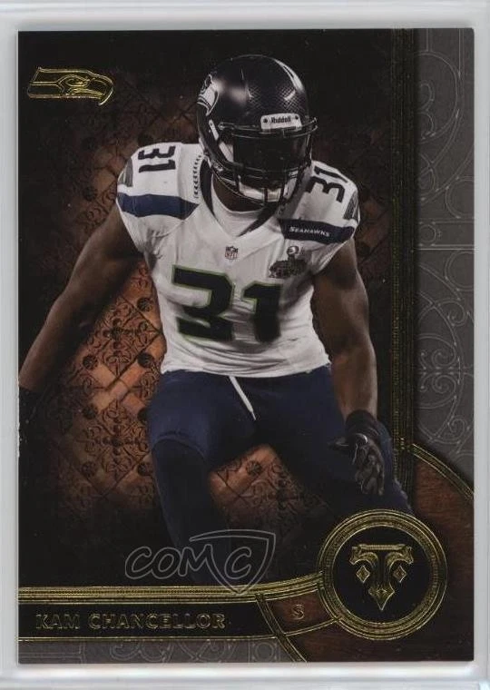 2015 Topps Triple Threads Kam Chancellor #35 - Image 1 of 2