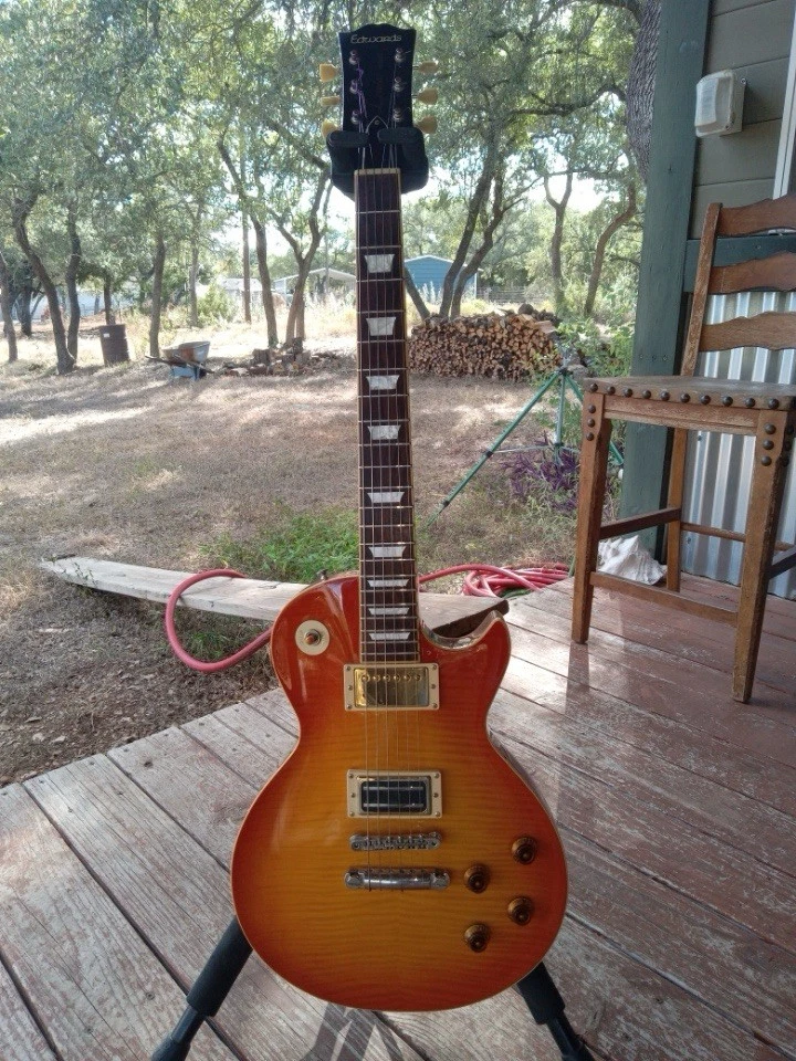 Edward’s E-LP 98 2008 Japan W/HS Case Custom PU - Image 1 of 4