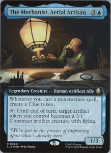 MTG Foil The Mechanist, Aerial Artisan (Extended Art) R Avatar: The Last Airbend - Picture 1 of 2