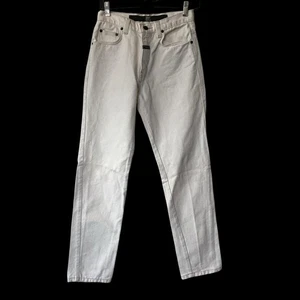 Marithe Francois Girbaud Vintage weiß creme Denim Hose Jeans Damengröße 6 - Bild 1 von 8