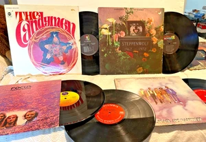 Psych Rock 4 LP lot; Steppenwolf, Candymen, Focus & Chambers Bros. - Picture 1 of 5