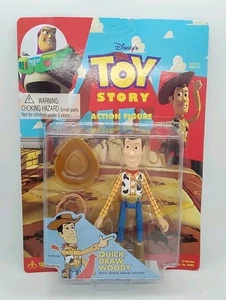 Disney Toy Story Quick-Draw Woody Actionfigur Think Way Toys 1995 - MIP! - Bild 1 von 8