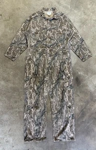 Vintage Mossy Oak Jagd Overall Woodland Green Camo Treestand USA XL selten - Bild 1 von 16